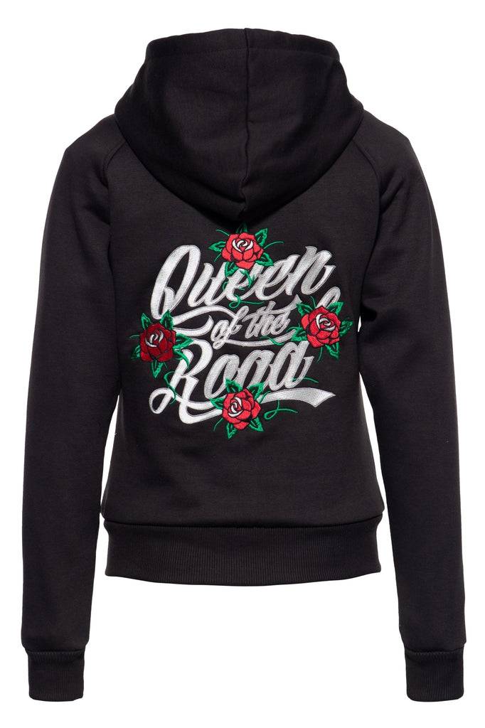 Queen Kerosin Funktions-Sweatjacke mit separatem Softshell-Innenfutter «Queen of the Road»