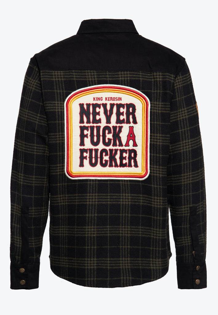 Queen Kerosin Funktionshemd «K.K. Adventure Gear - Never fuck a fucker»