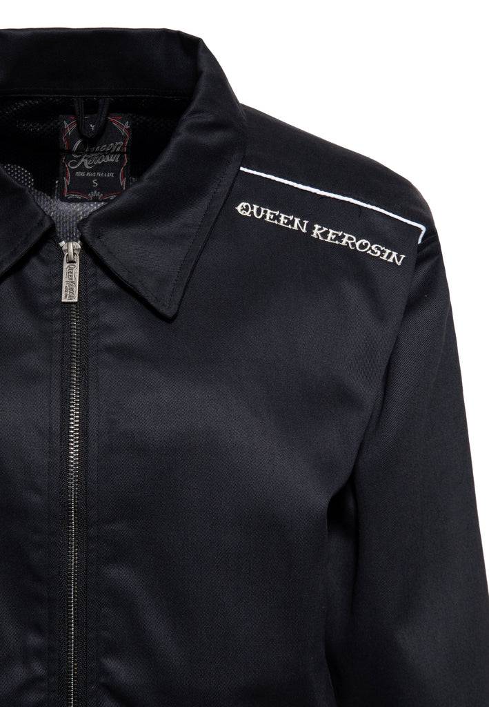 Queen Kerosin Gabardine Jacke «Rock'n'Roll Rebel Queen»