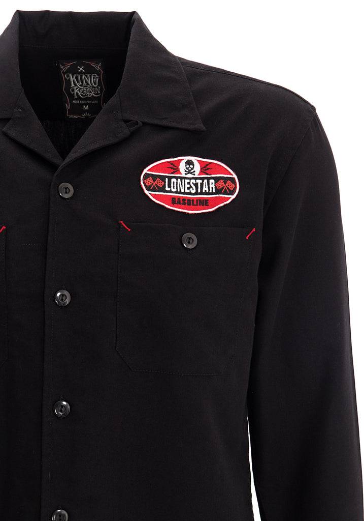 Queen Kerosin Hemd Im Workwear Mit Print Im Rücken «Kustom & Garage»