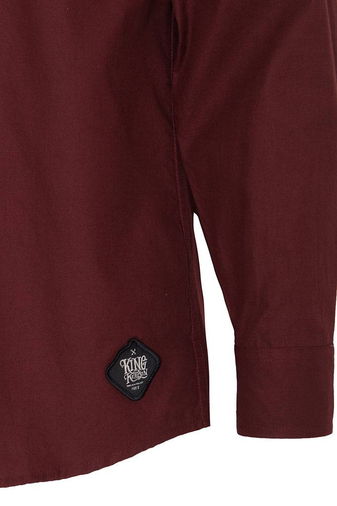 Queen Kerosin Hemd Im Workwear Mit Stickerei Im Rücken «Ride Like Thunder»