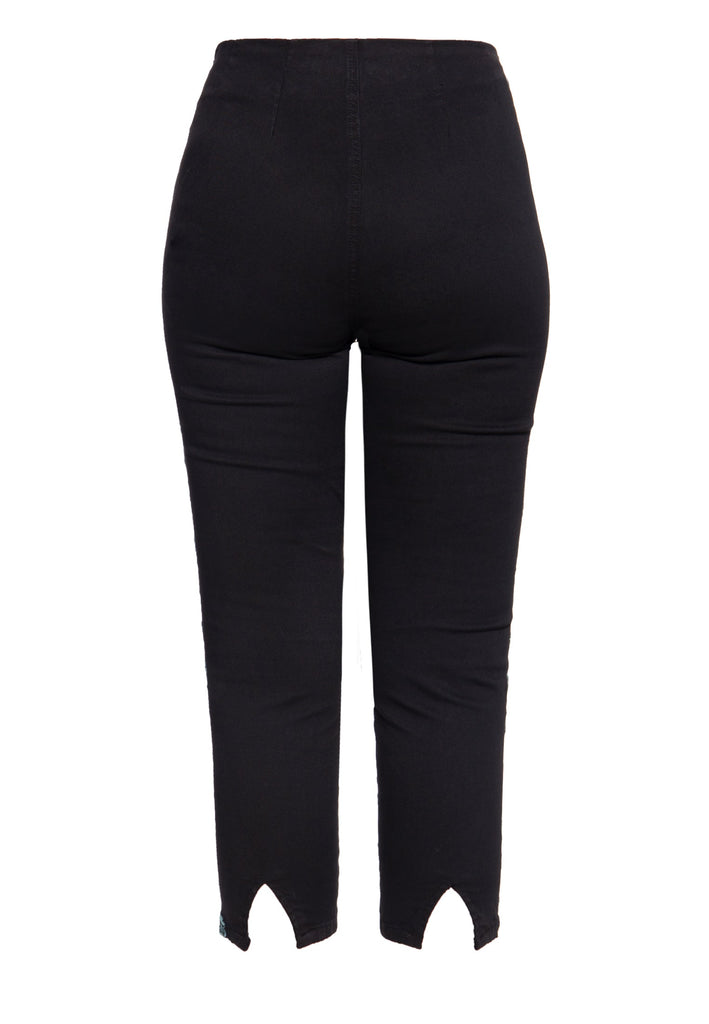 Queen Kerosin High Waist Capri Hose Im Authentischen Vintage-Look