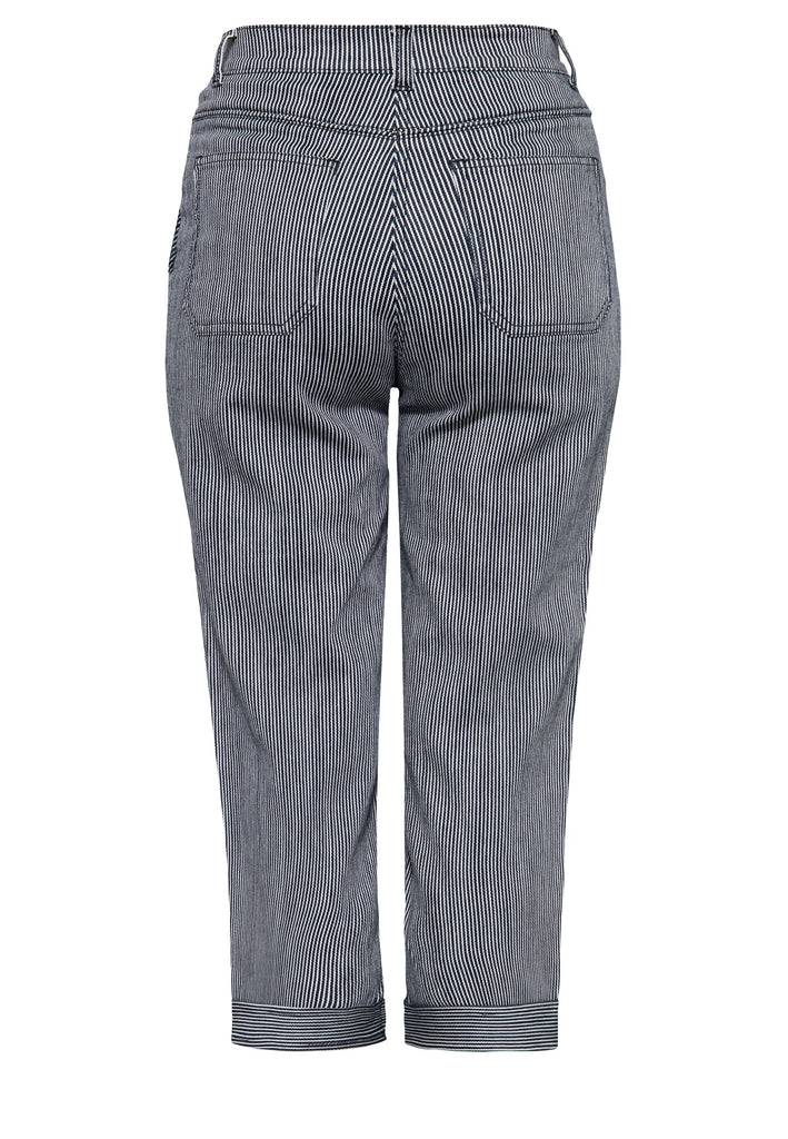 Queen Kerosin High Waist Capri Hose Im Authentischen Vintage-Look