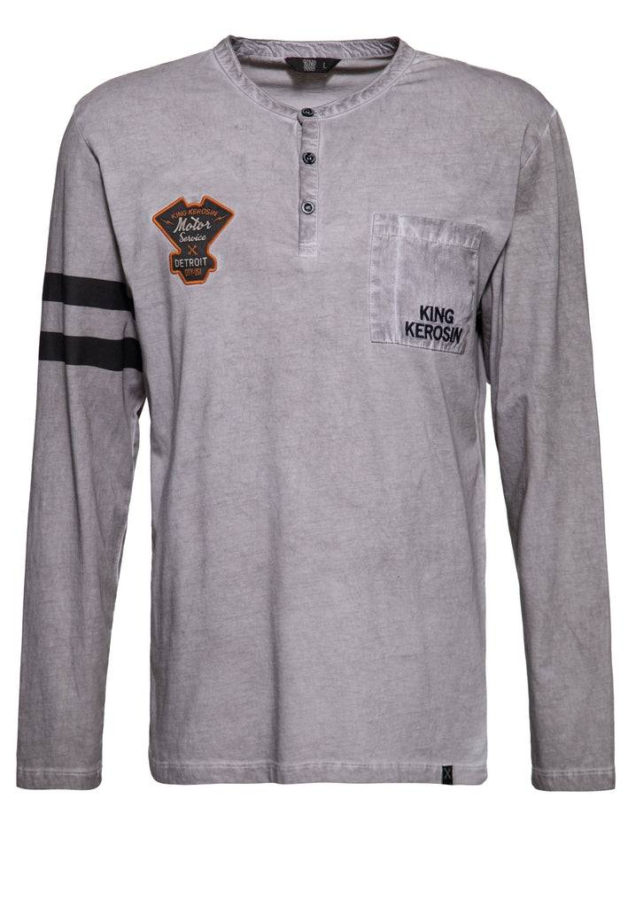 Queen Kerosin Inside Oilwashed Longsleeve «Motor Service Speedshop»
