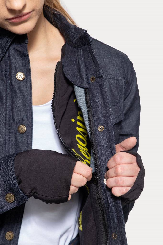 Queen Kerosin Motorradinnenjacke «Kustombuilt - Motor Gear»