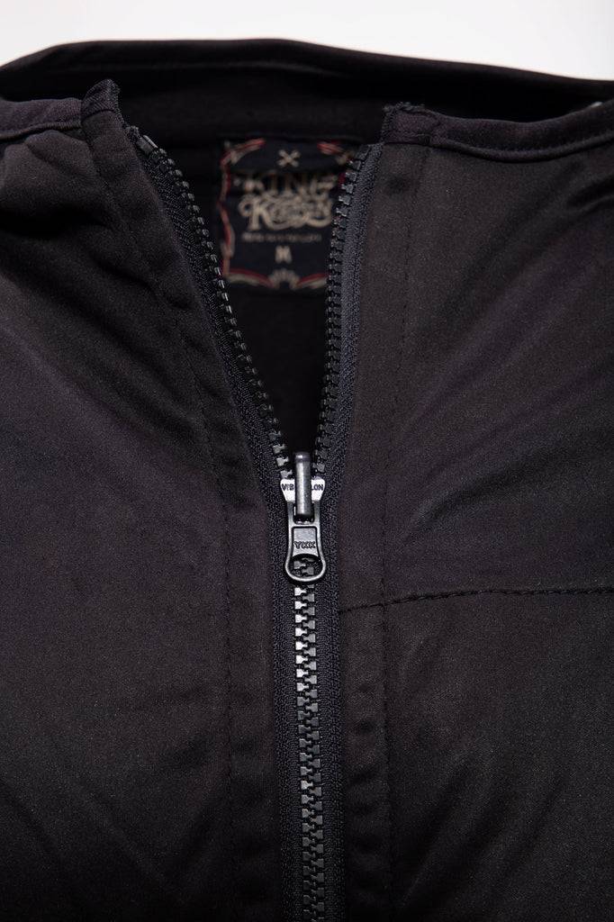 Queen Kerosin Outdoor Funktionshemd Mit Separatem Softshell-Futter Und Stickerei «Race Team 55»