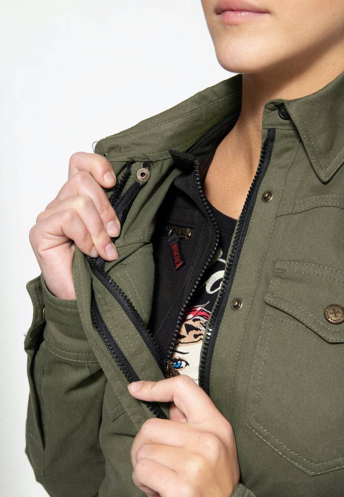 Queen Kerosin Outdoor Funktionshemd «Q.K. Adventure Gear - Spread Your Wings»