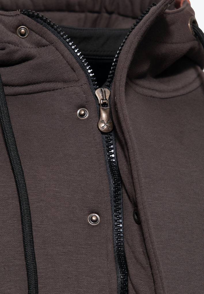 Queen Kerosin Outdoor Sweatjacke «K.K. Adventure Gear»