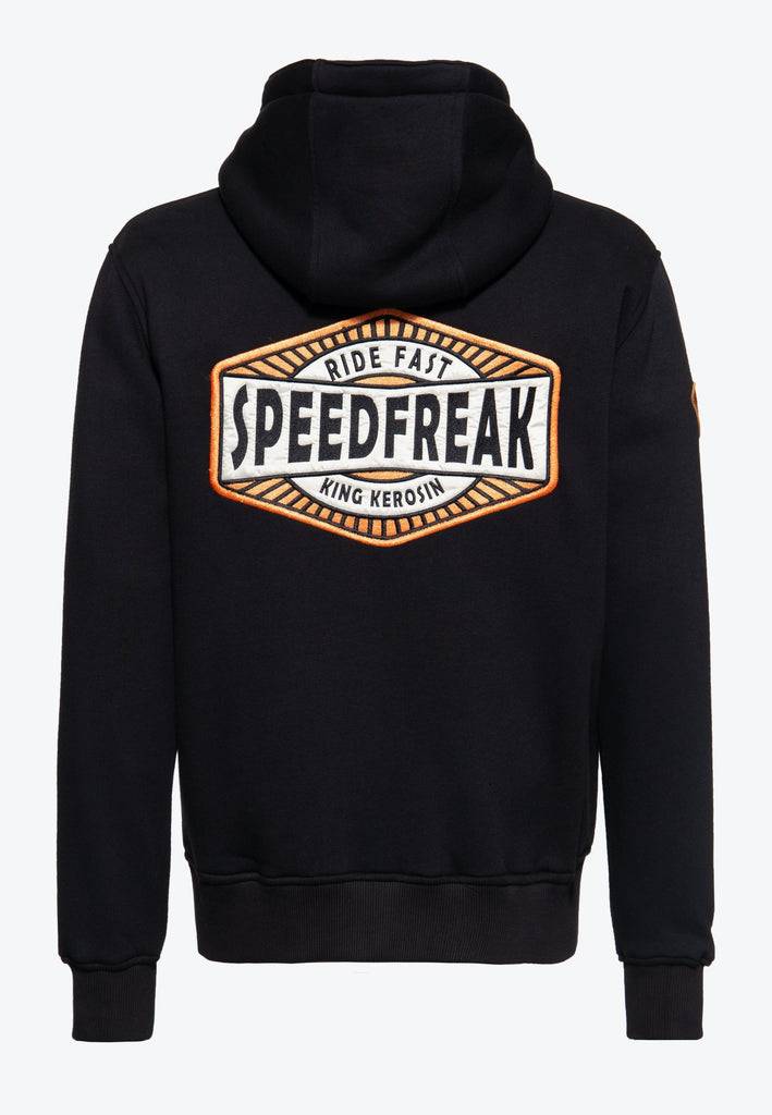 Queen Kerosin Outdoor Sweatjacke «K.K. Adventure Gear - Speedfreak»