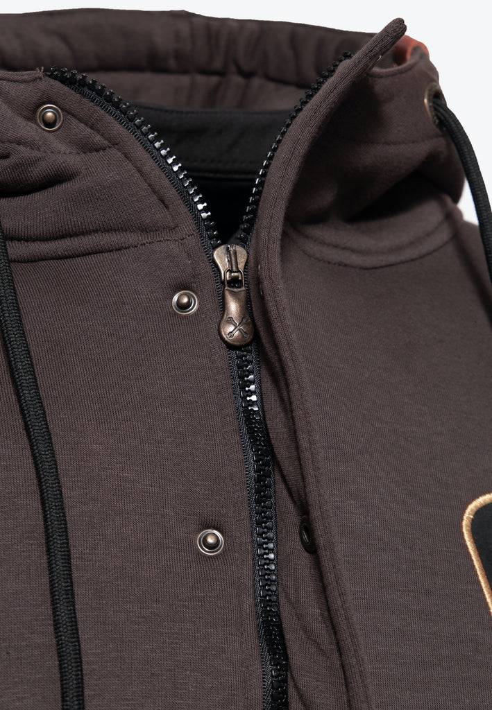 Queen Kerosin Outdoor Sweatjacke «KK Adventure Gear - Detroit Motor Service»