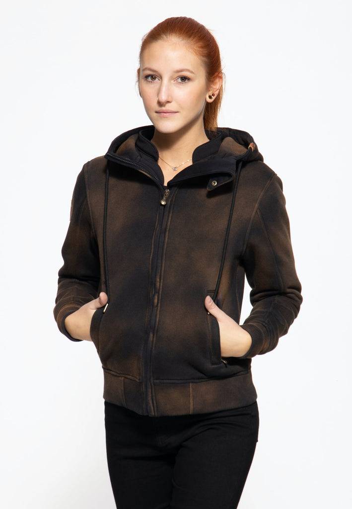 Queen Kerosin Outdoor Sweatjacke «Q.K. Adventure Gear»