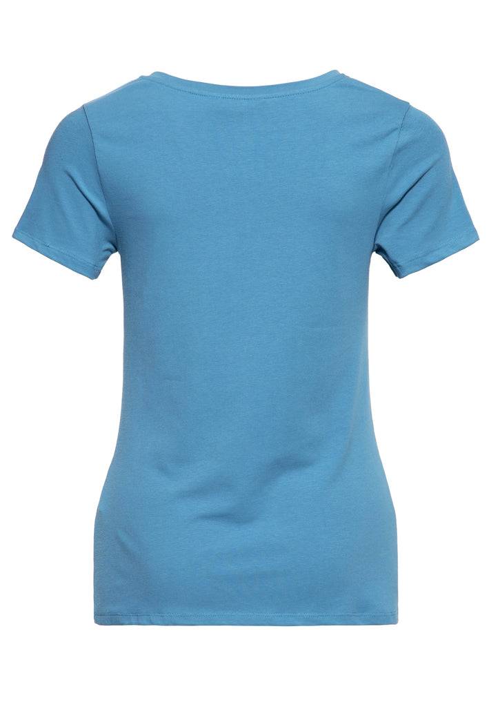 Queen Kerosin Print T-Shirt «Motor Queen I Can Do It»