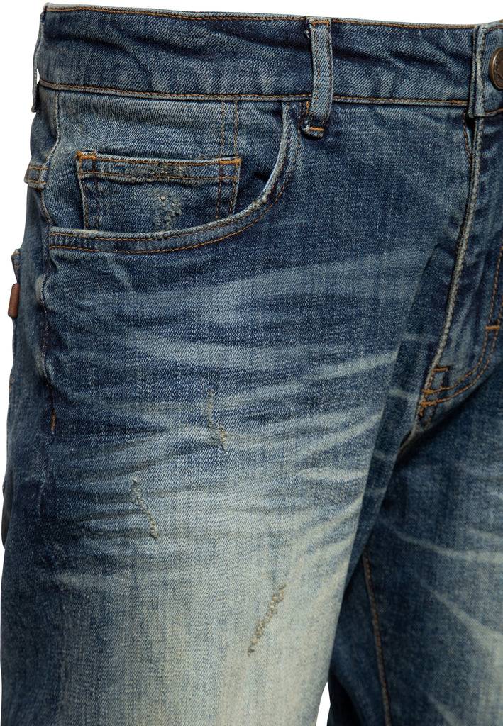 Queen Kerosin 5-Pocket Jeans «Robin Vintage Wash»