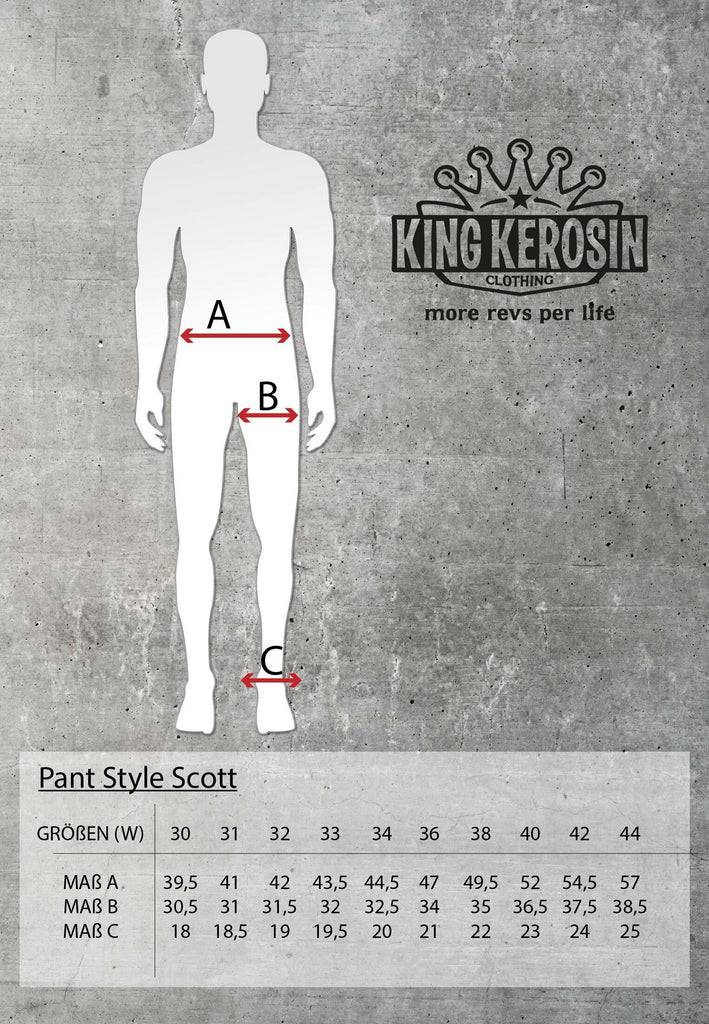 Queen Kerosin 5-Pocket Jeans Tint Wash «Scott»