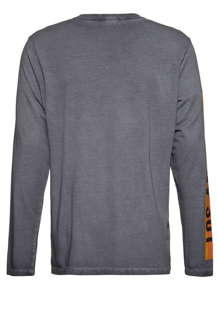 Queen Kerosin Acid Wash Longsleeve «Highway To LA»