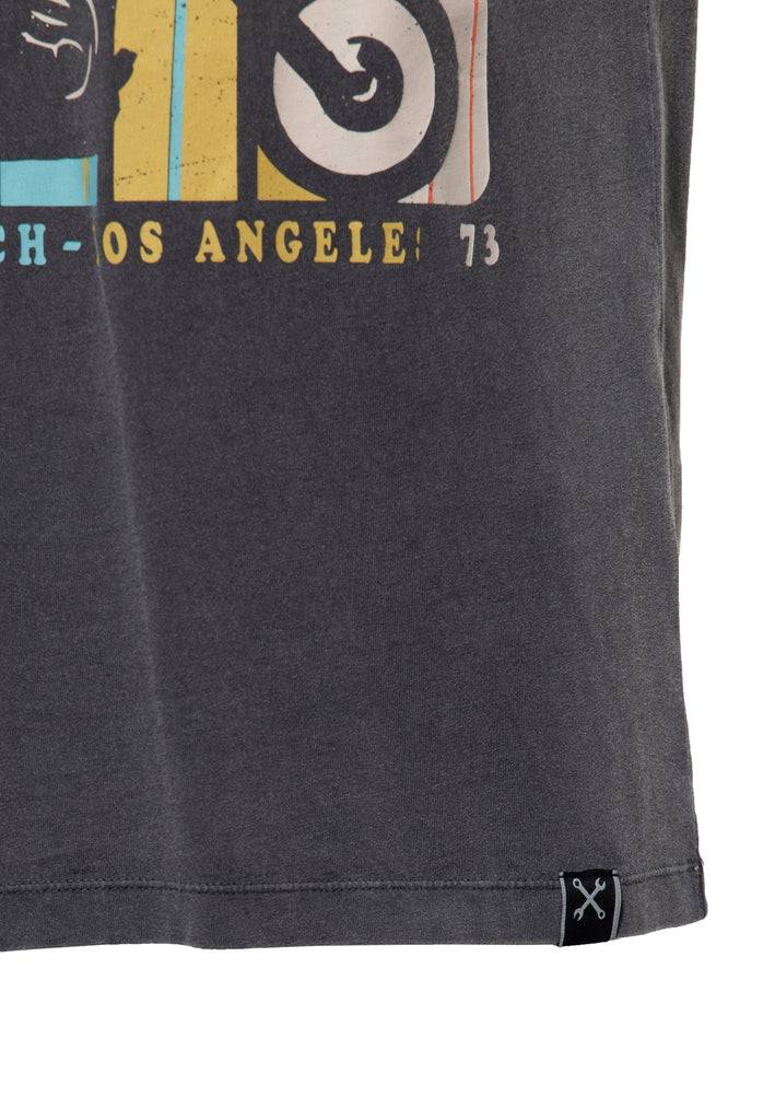 Queen Kerosin Acid Wash T-Shirt «Keep On Choppin'»