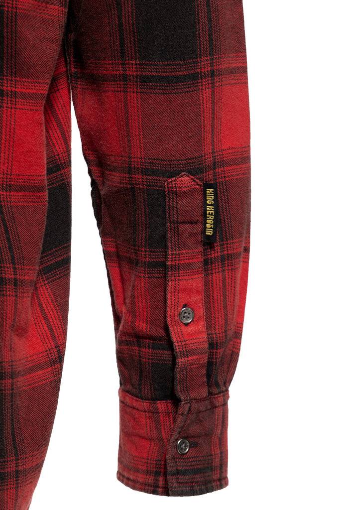 Queen Kerosin Acid Washed Karohemd