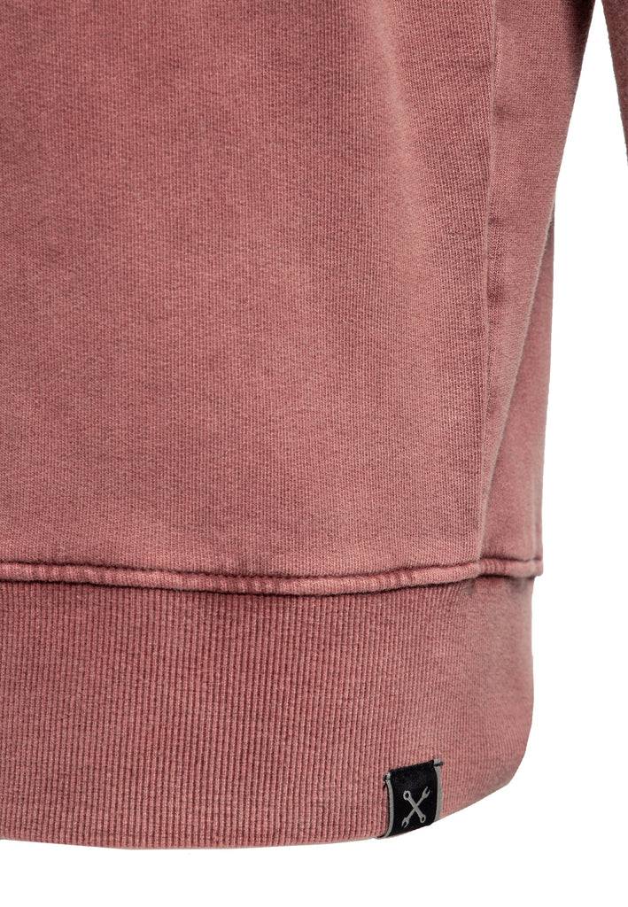 Queen Kerosin Acid Washed Pullover «Chopper 1973»