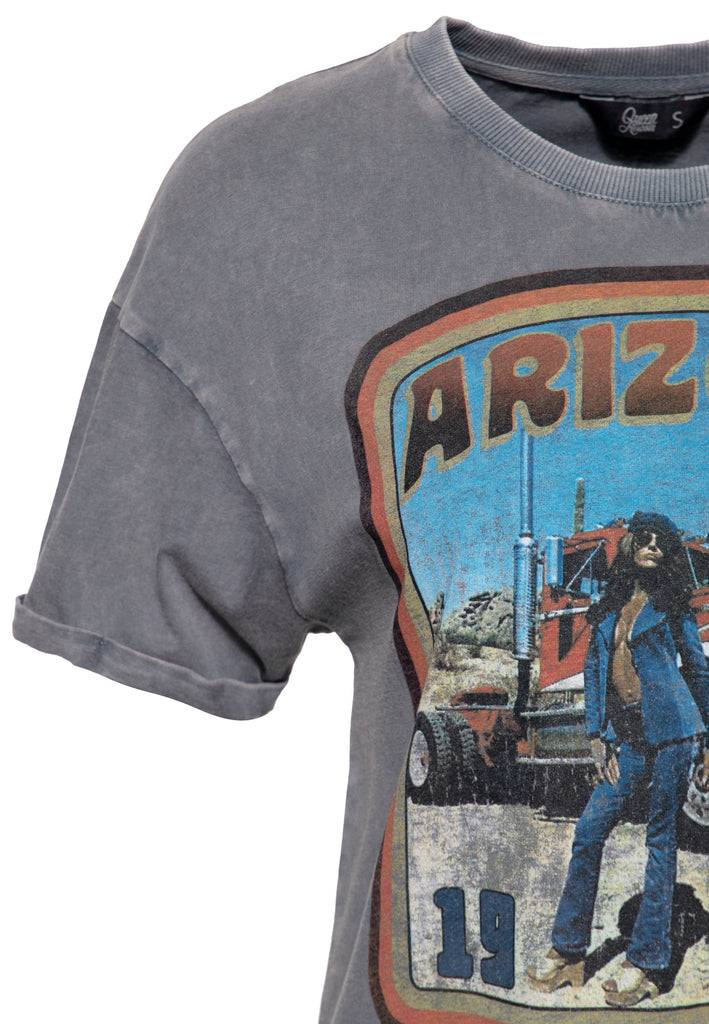 Queen Kerosin Acidwash T-Shirt «Arizona Queen»