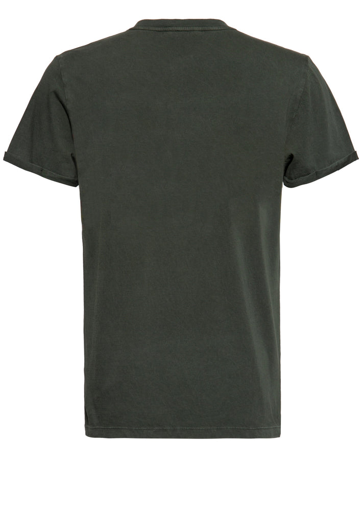 Queen Kerosin Acidwash T-Shirt «CA Bear»