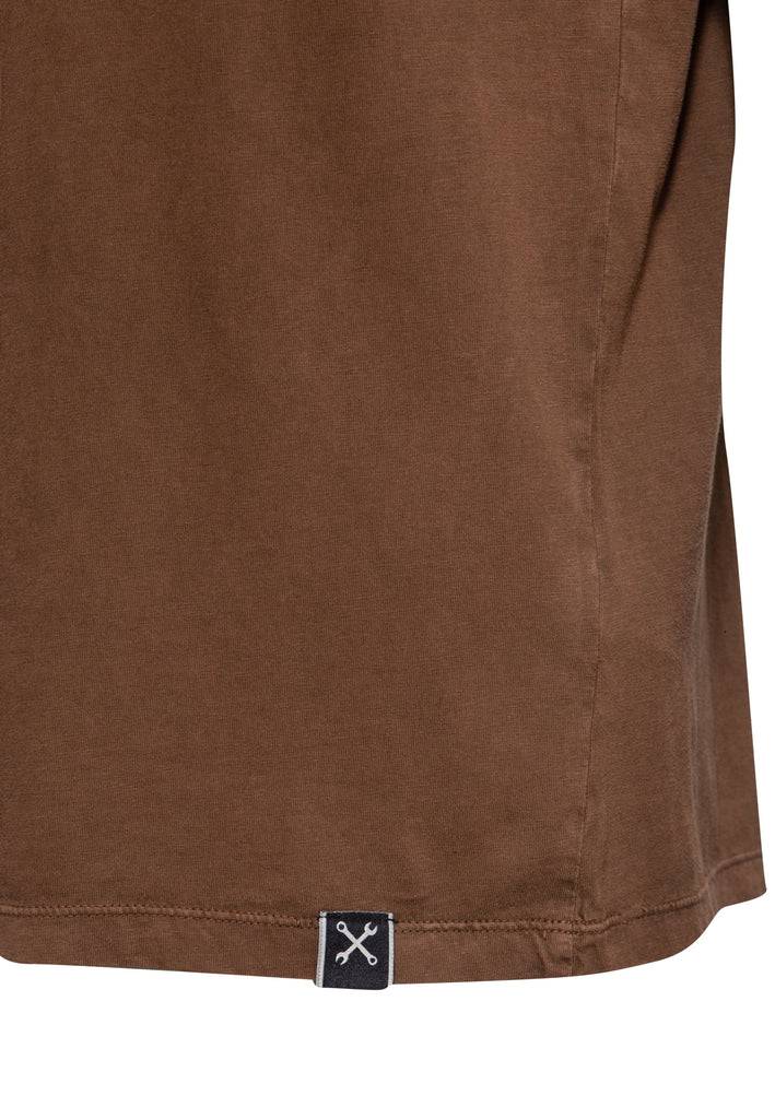 Queen Kerosin Acidwash T-Shirt «Hit The Road Jack»