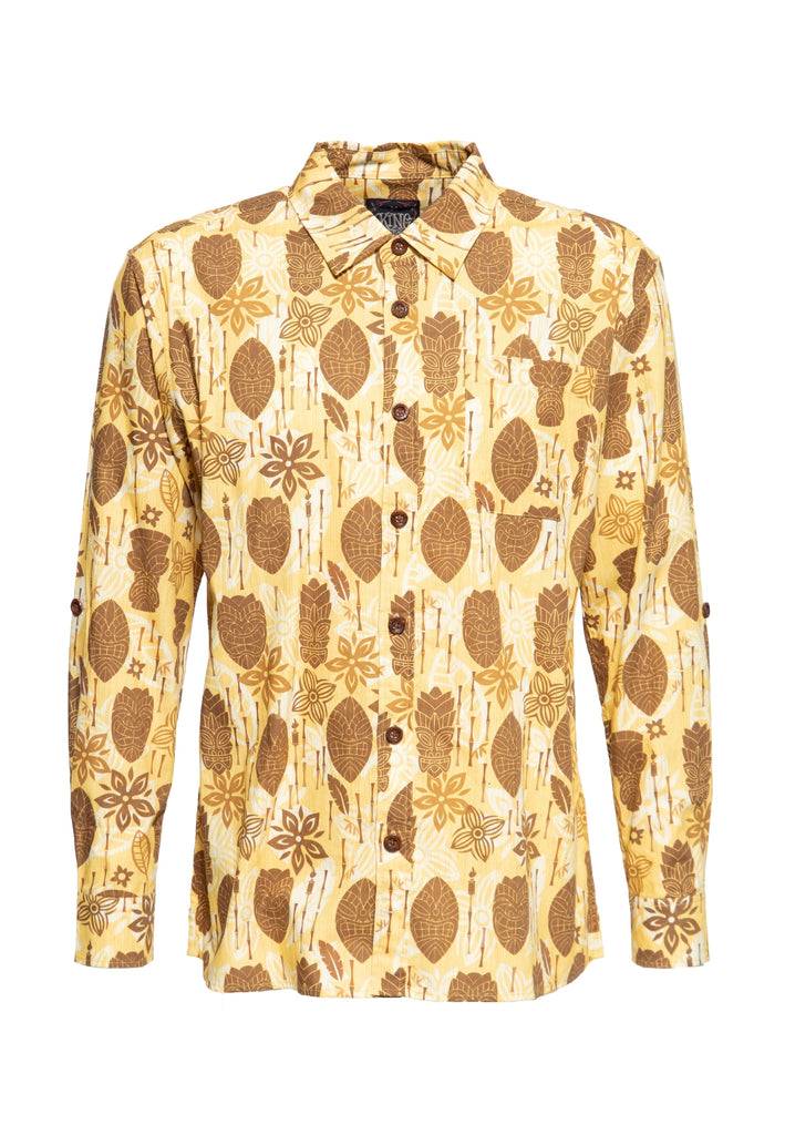 Queen Kerosin Allover Printed Hemd «Tahiti»