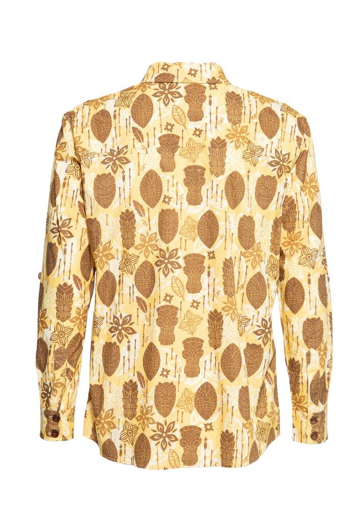 Queen Kerosin Allover Printed Hemd «Tahiti»