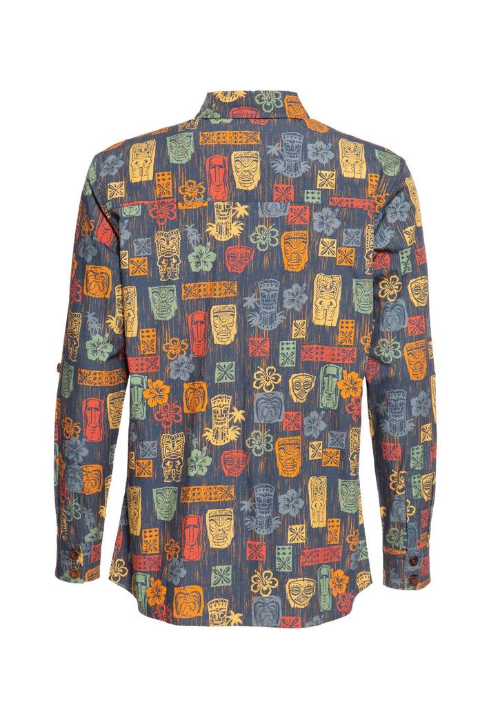 Queen Kerosin Allover Printed Hemd «Tiki's»