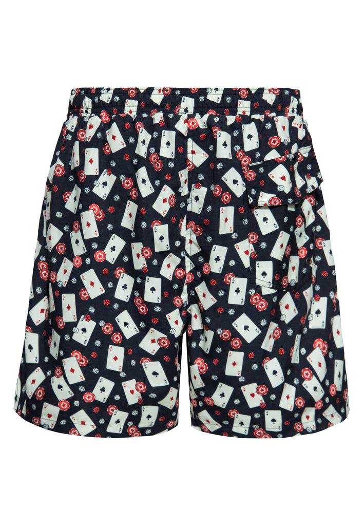 Queen Kerosin Badeshorts «Casino»