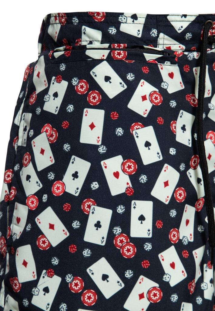 Queen Kerosin Badeshorts «Casino»
