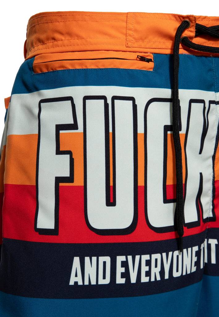 Queen Kerosin Badeshorts «Fuck You»