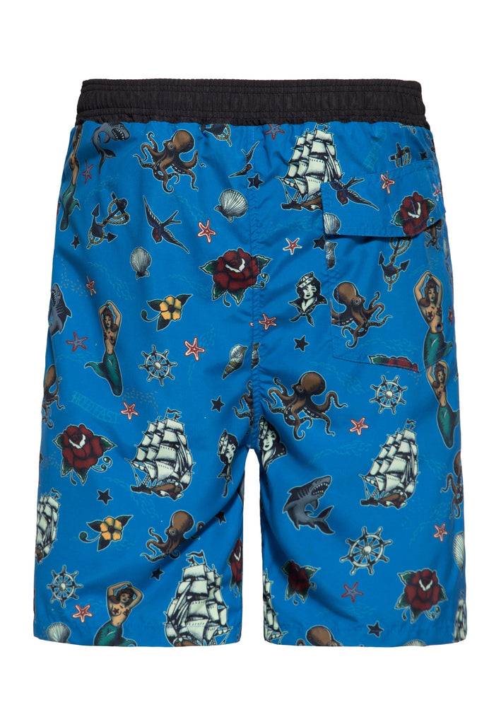 Queen Kerosin Badeshorts «Sailor»