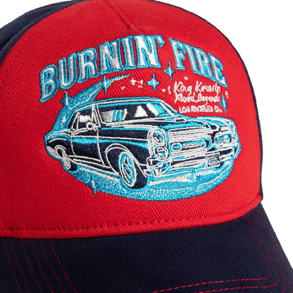 Queen Kerosin Baseball Cap «Burnin' Fire»