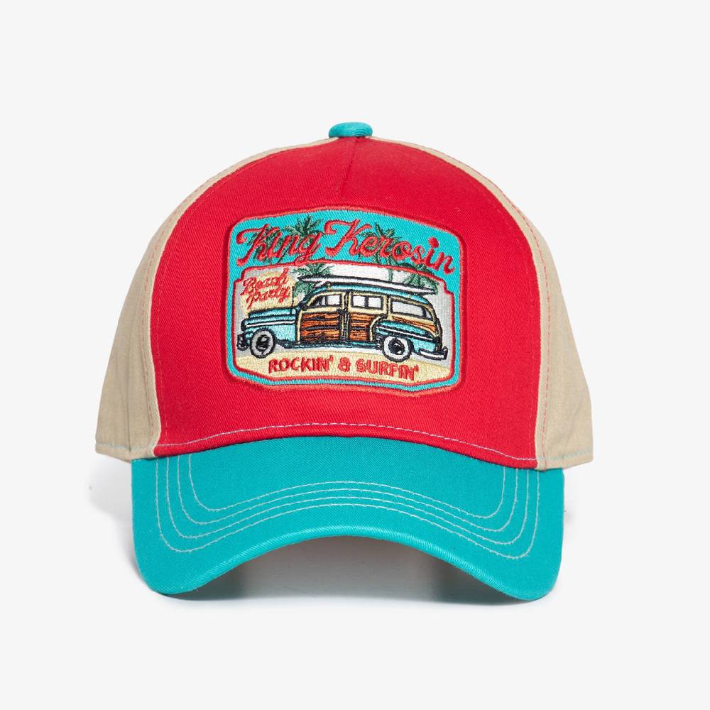 Queen Kerosin Baseball Cap «Rockin & Surfin»