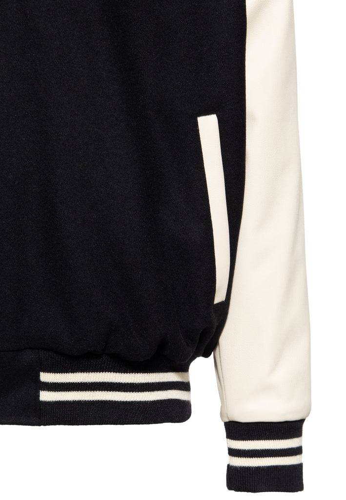 Queen Kerosin Baseball Leder Jacke «Goodfellas Beer»