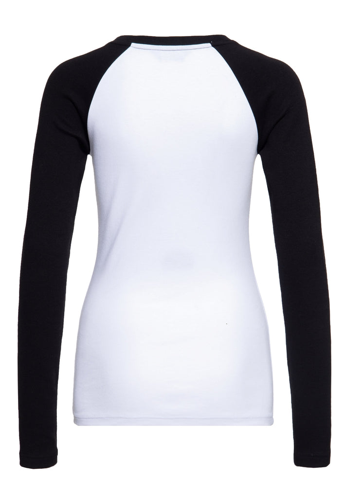 Queen Kerosin Basic Langarmshirt «We Can Do It»