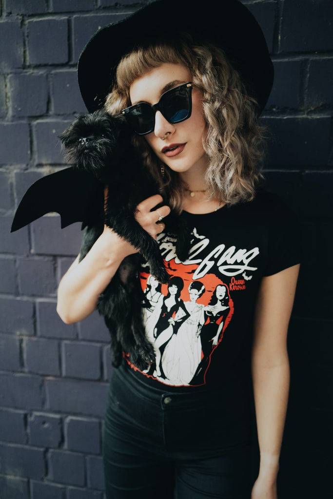 Queen Kerosin Basic T-Shirt «Ghoul Gang»