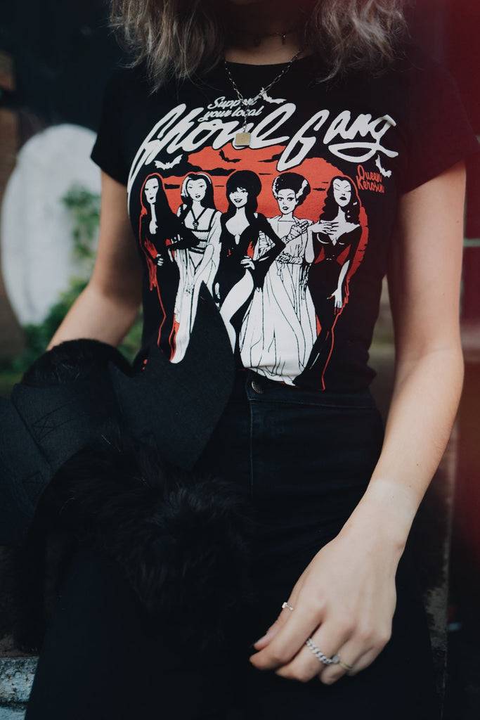 Queen Kerosin Basic T-Shirt «Ghoul Gang»