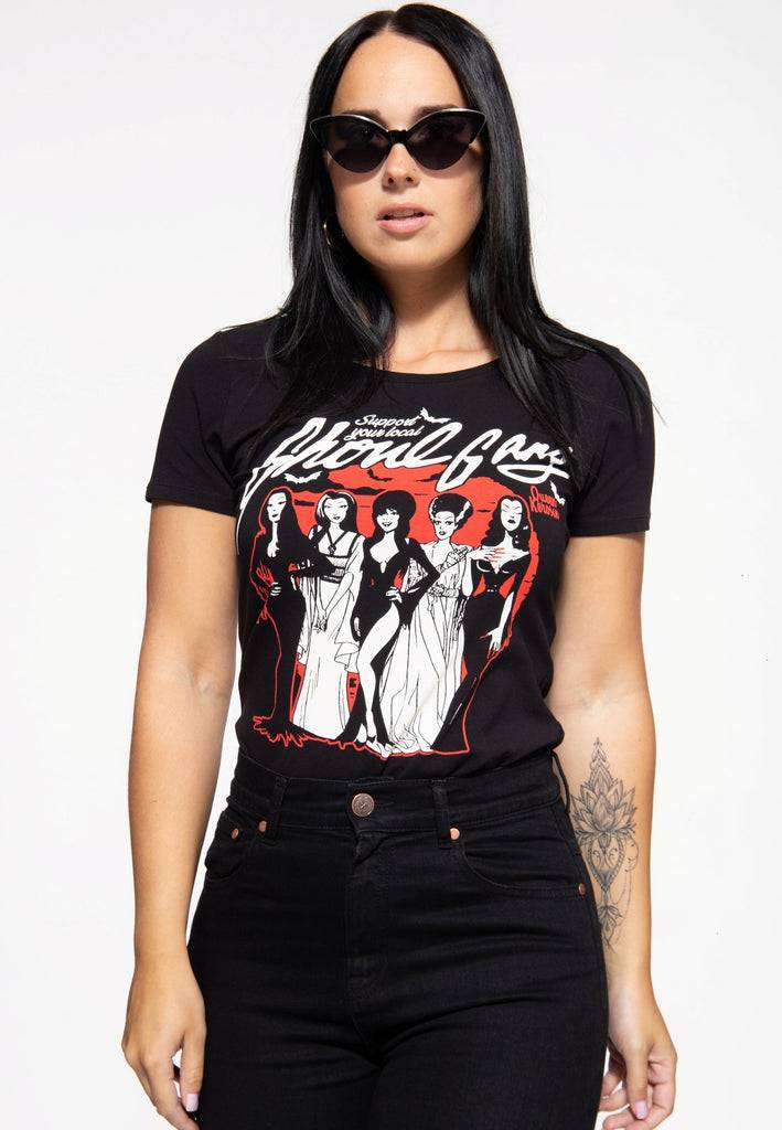 Queen Kerosin Basic T-Shirt «Ghoul Gang»