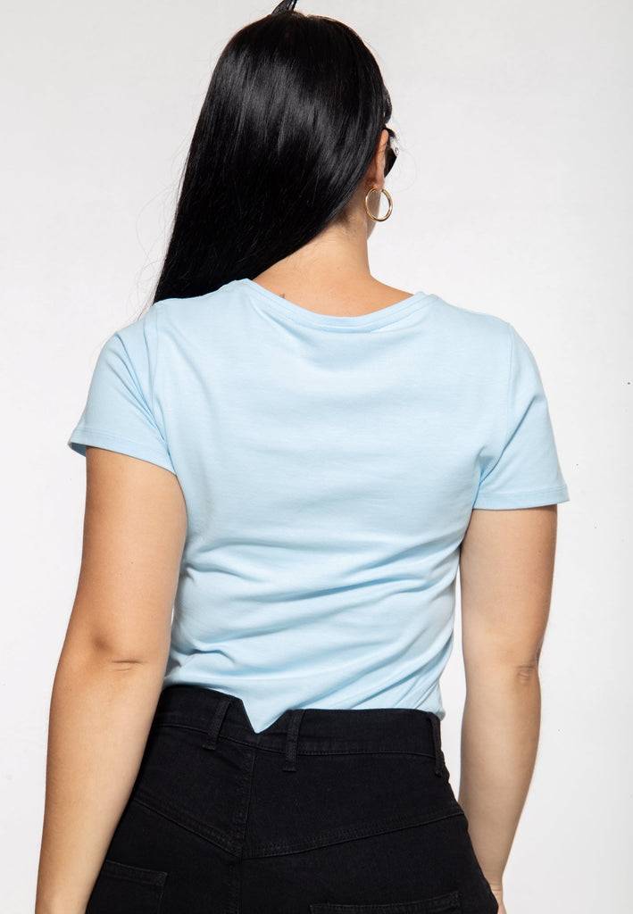 Queen Kerosin Basic T-Shirt «Girl Gang»