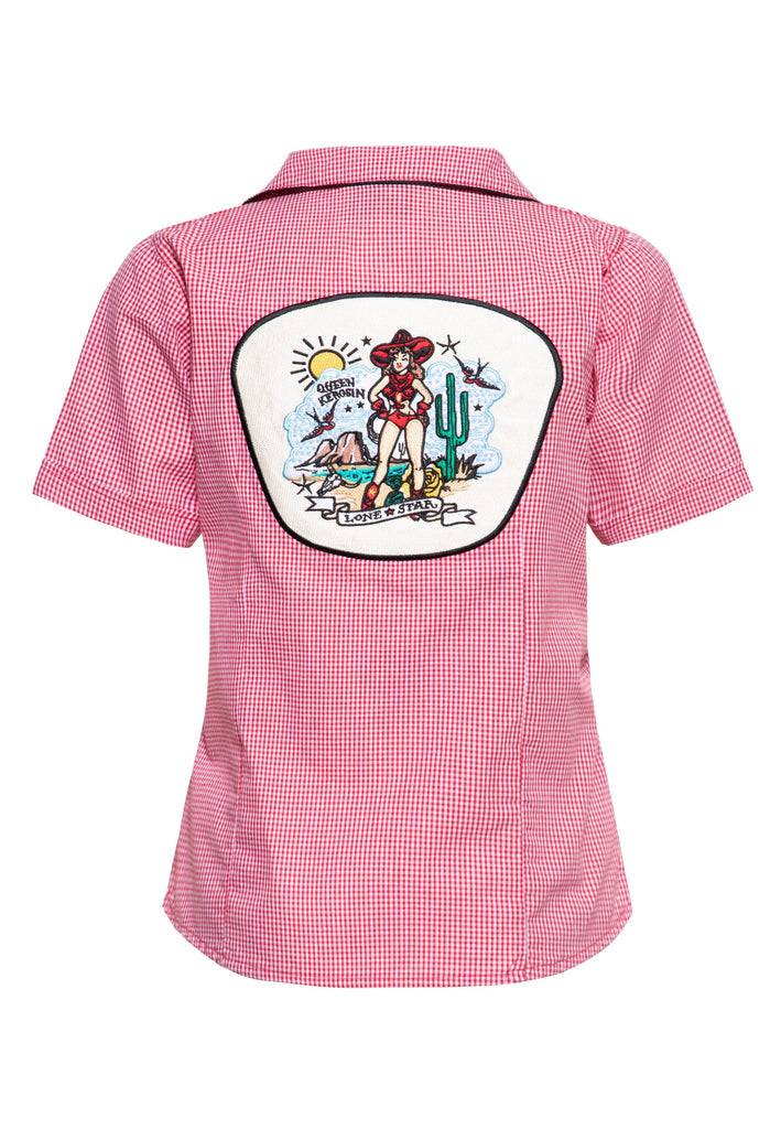 Queen Kerosin Bluse «Lone Star»