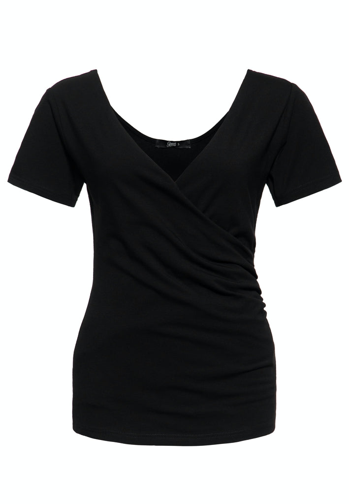 Queen Kerosin Blusentop