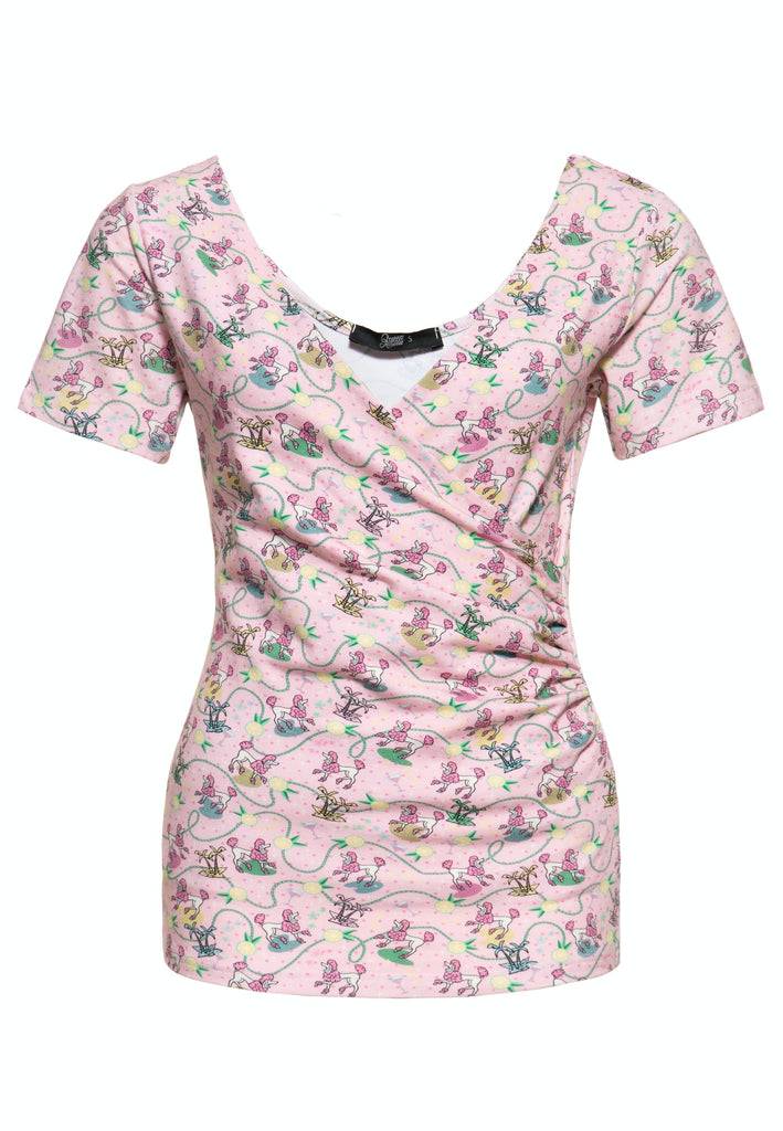 Queen Kerosin Blusentop