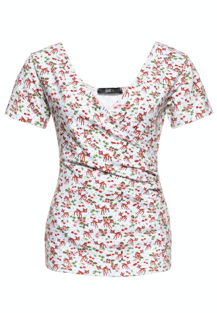 Queen Kerosin Blusentop