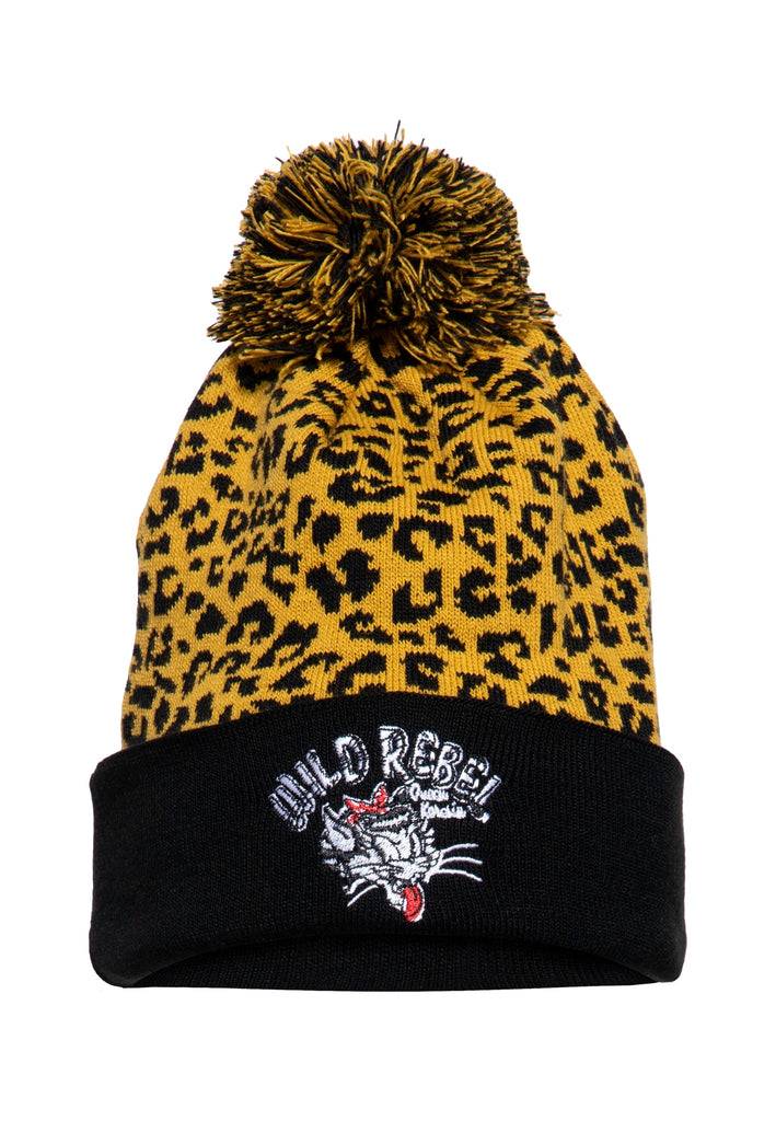Queen Kerosin Bommelmütze «Wild Rebel»