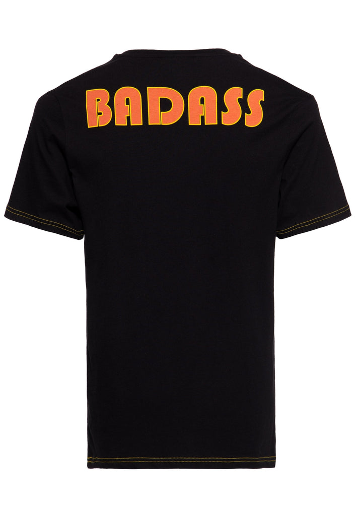 Queen Kerosin Classic Print T-Shirt «Badass»