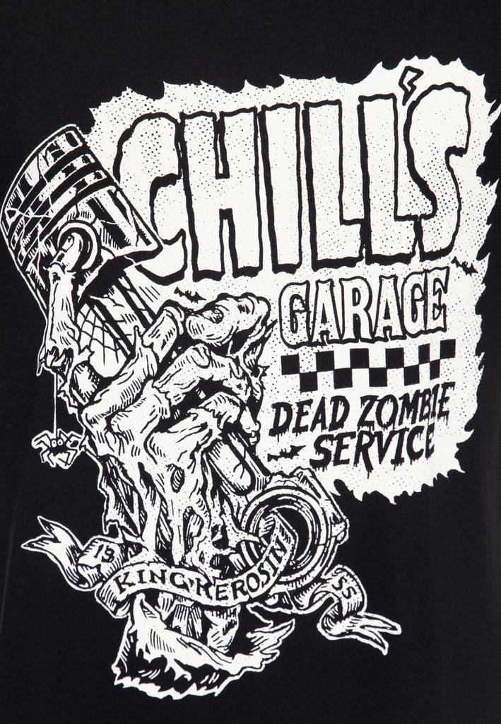 Queen Kerosin Classic T-Shirt «Chills Garage»