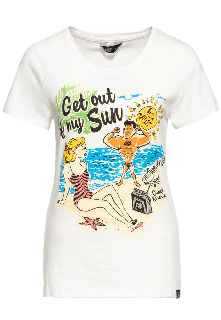 Queen Kerosin Classic T-Shirt «Get out of my sun»