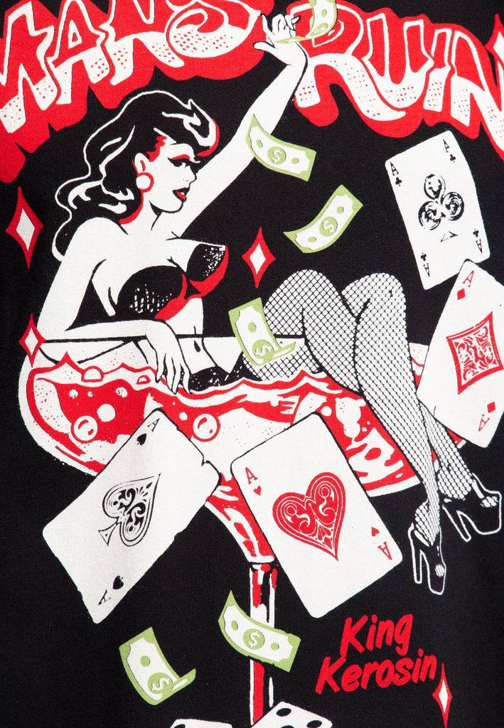 Queen Kerosin Classic T-Shirt «Mans Ruin»