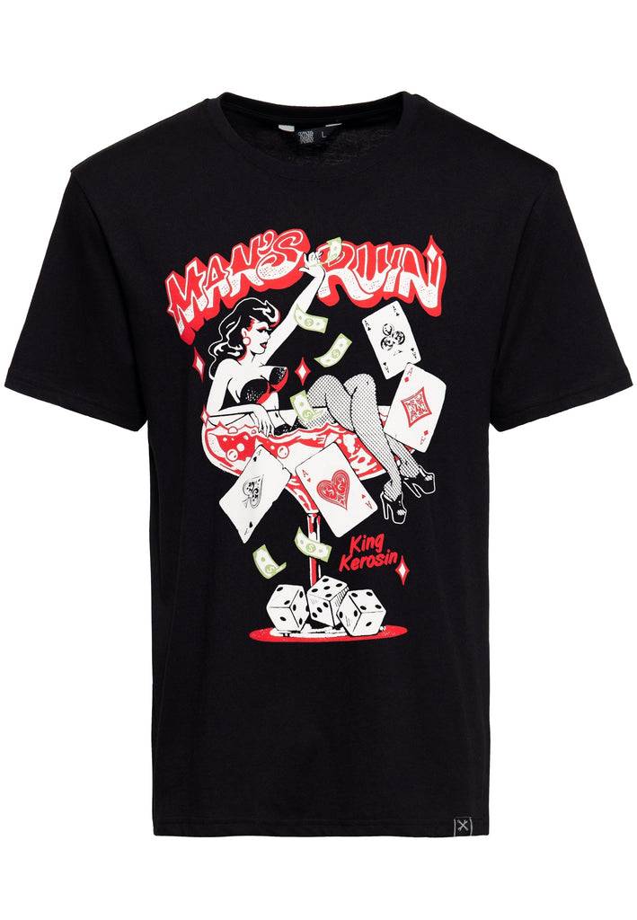 Queen Kerosin Classic T-Shirt «Mans Ruin»